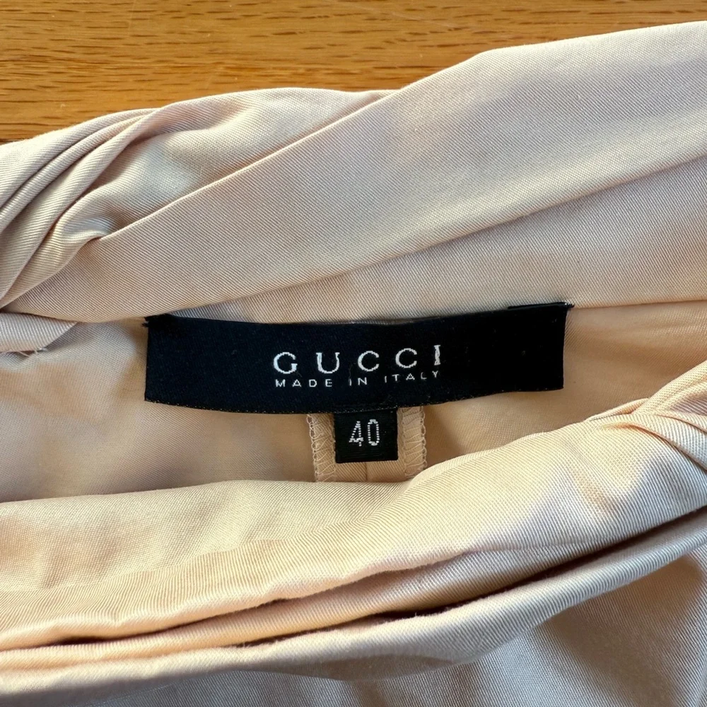 Authentic Reworked Gucci Beige Mini Skirt - Picture 4 of 4